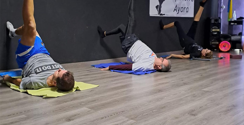 clase de bodyfit en centro deportivo ayora